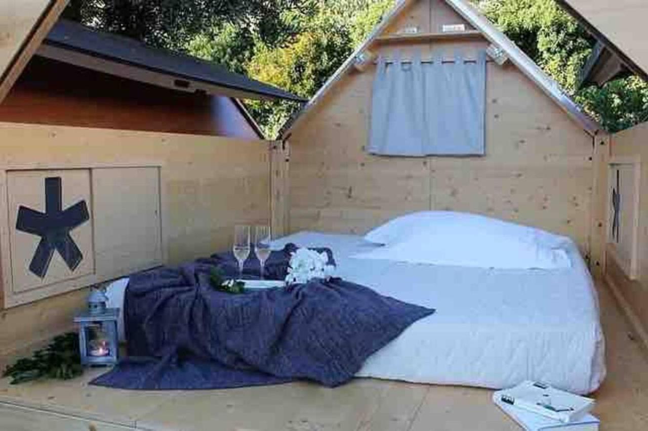 Campo de lujo Starsbox Jacuzzi Privata E Piscina Vista Mare